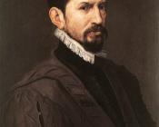 安东尼斯 莫尔 范 达索斯特 : Portrait of Hubert Goltzius